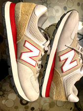 New Balance 574‎ Trainers Athletic Shoes Mens Size 11 Vanilla Clay Tan Red Size 11 - New Balance 574 Vanilla Clay for sale online | eBay main image 2
