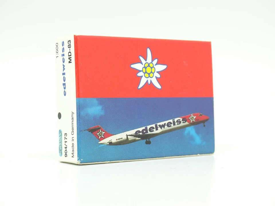 Schabak Avion Airlines 1/600 - McDonnell Douglas MD-83 Edelweiss - Photo 1/1