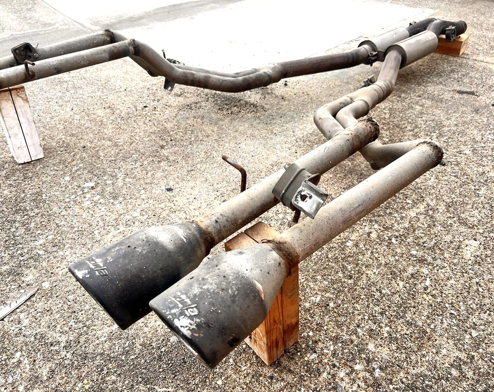 BMW E63/64 M5 M6 2006 2007 2008 2009 2010 2011 2012 tubo recto escape y puntas Foto 3 de 4