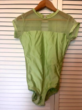 Details Dancewear leotard. Youth Size XL. Light green