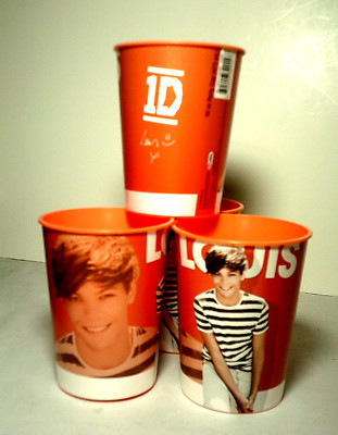 One Direction 1D Reusable ONE Plastic Cup Collectible NEW Louis Tomlinson 16 Oz