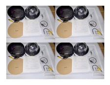 (4) AMPHION-EXT8000IR Outdoor Dome Camera & (1) Altronix ALTV244UL 24VAC PS