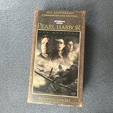 Pearl Harbor VHS 2-Tape Set 60th Anniversary Commemorative Edition VERY GOOD