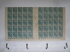 BELLE DEMIE-FEUILLE TIMBRES DE TUNISIE N° 276 + CD  LIGNES BLANCHES CASES 95+97