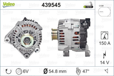 VALEO 439545 generator for ALPINA BMW