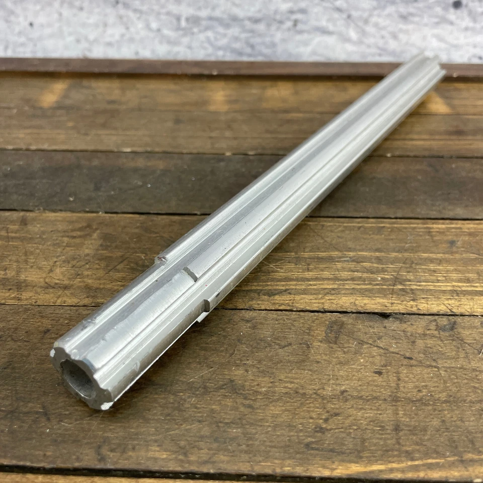 Tija de sillín BMX estriada sembradora 25,4 mm vintage vieja escuela BMX poste OG 12 pulgadas aleación años 80 Foto 2 de 4