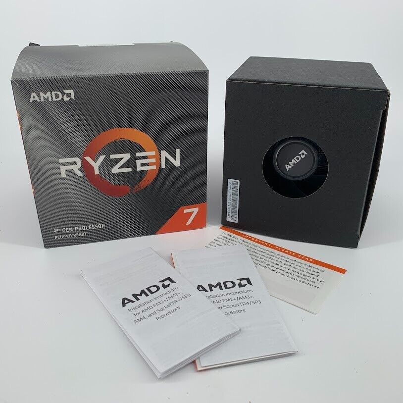 AMD RYZEN 7 3800x Fan and Heatsink Only (NO CPU)for 3.9 GHz AMD RYZEN 7 3800x Fan and Heatsink Only (NO CPU)for 3.9 GHz
