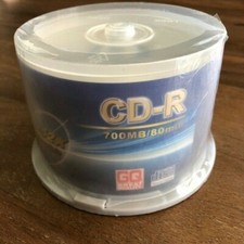 GQ Great Quality CD-R 1-52x Compatible 700MB 80 Min 50 Pack Spindle NEW
