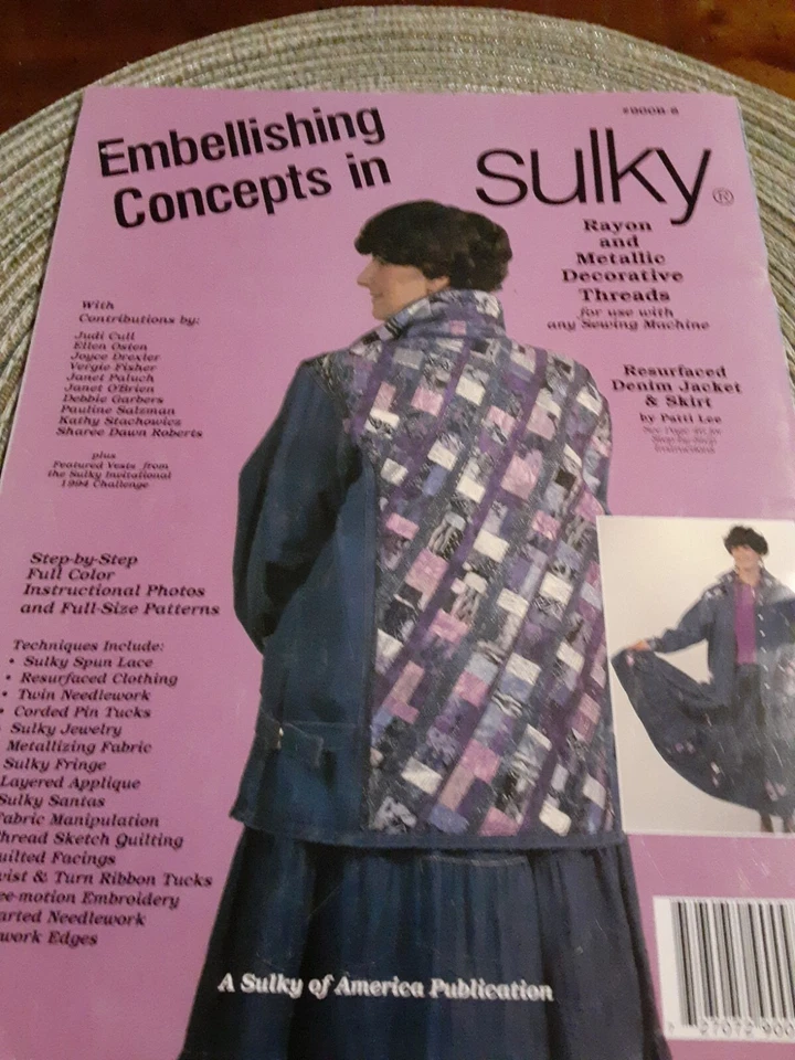 Vintage Embellishing Concepts in Sulky Rayon Metallic Decorative Threads 900B-8 - Image 2 of 4