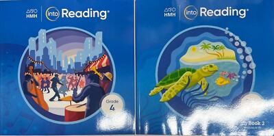 4th Grade 4 HMH Into Reading MyBook Set Volumes 1-2 Student Edition 2022 My Book