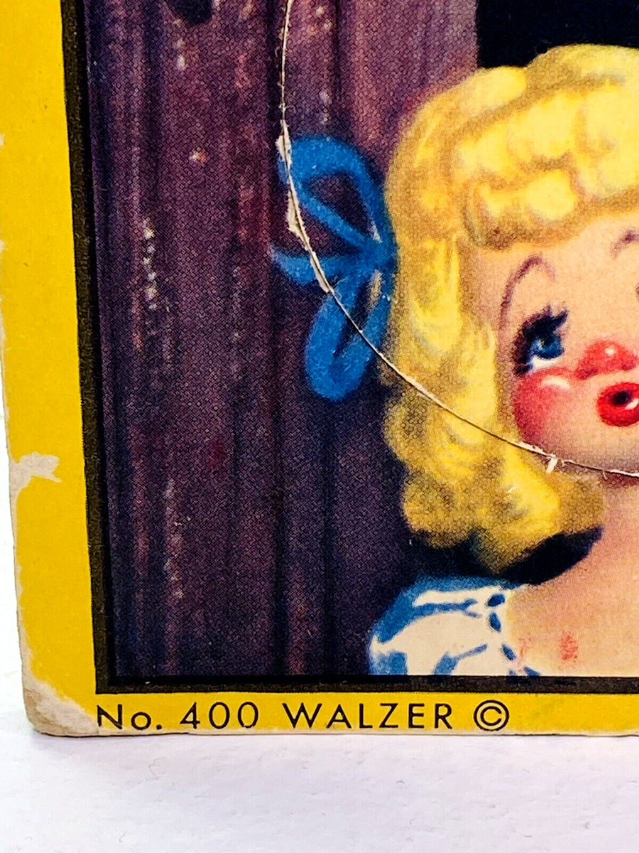 Walzer Vintage Jack Be Nimble Cardboard Tray Puzzle 18 PC #400 14