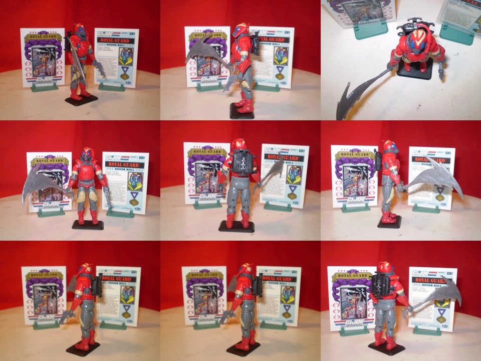 GI JOE COBRA-LA ROYAL GUARD 1987 100 %+ TARJETAS RARAS ANTENAS RARAS CONSTRUCTOR ARAH **** Foto 2 de 4