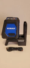 Kobalt 100-ft Green Self-Leveling Cross-line Laser Level
