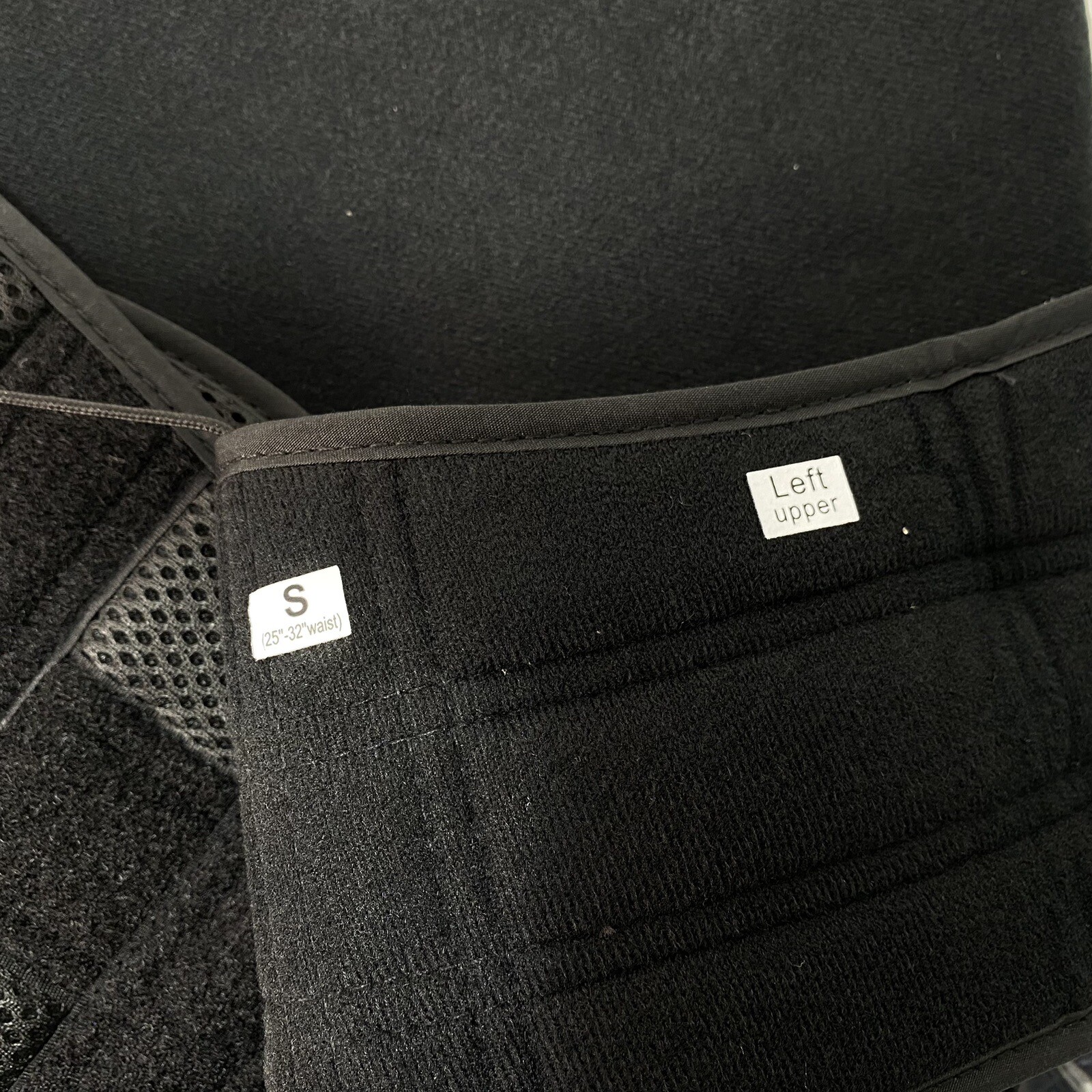 ISO Preferred Lumbar Back Brace VI ISO-BA206 Black. Sz Small: 25-32"