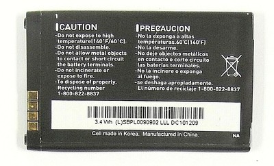 BATTERIA 900Mah LGIP-430A PER LG T500 KU380 KU385 A170 KU250 KF310 K100