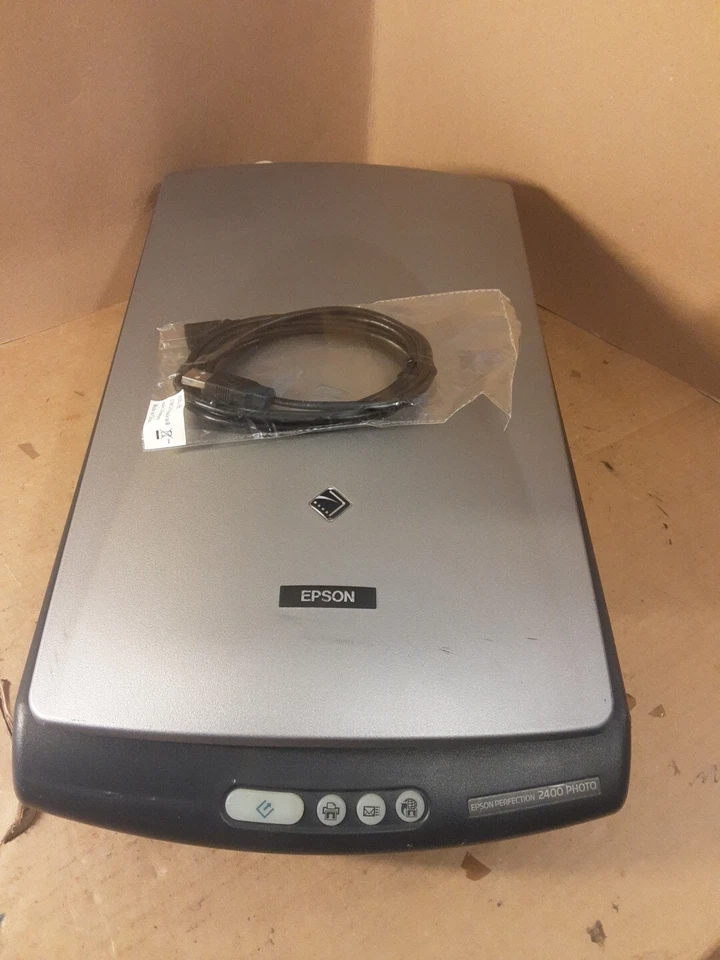Flatbed Scanner Epson Perfection 2400 Photo USB 2.0 + FILM ADAPTOR WITHOUT  PSU - Image 2 of 4