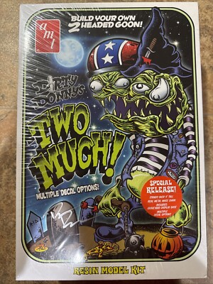 Dirty Donny s Two Much AMT Resin Model Kit Sealed New - Signed by artist