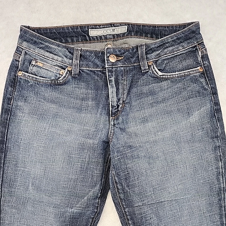 Pantalones de mezclilla para mujer Joe's Jeans Bootcut talla W30 azul lavado oscuro Foto 2 de 4