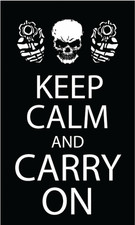 Keep Calm And Carry On Slogan Car Bumper Sticker Decal 3 X 5 Keep Calm And Carry On Slogan Car Bumper Sticker Decal 3 X 5