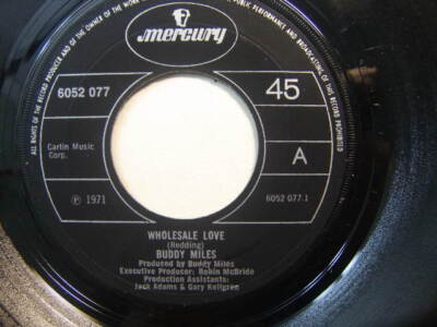 Buddy Miles - Wholesale Love 1971 7'' Mercury 6052 077