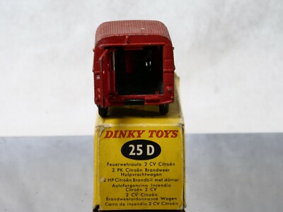 Dinky Toys - Model car (2) - Dinky Toys 25D Citroën 2CV & 40 A Riley Saloon. Prachtig Lot - Made