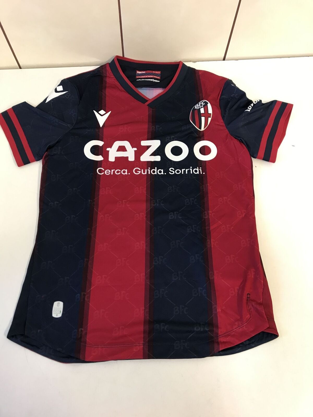 Maglia calcio unisex Macron, 166-171, S