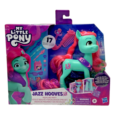 My Little Pony MLP Jazz Hooves Pedicure Party Figure w/Accessories & Stickers - Picture 1 of 6