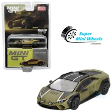 Mini GT 1:64 Lamborghini Huracán Sterrato Verde Gea Matt #779