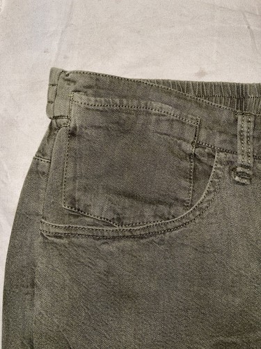 Rag & Bone Engineered Elastic Waist Jogger High Rise Cotton Pants Army Green 28 - Picture 10 of 18