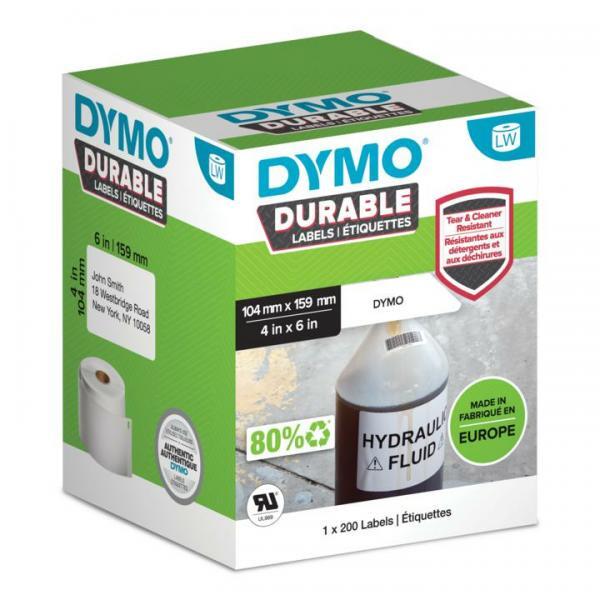 DYMO Durable Bianco Etichetta per stampante autoadesiva (Dymo 2112287 LW Durable