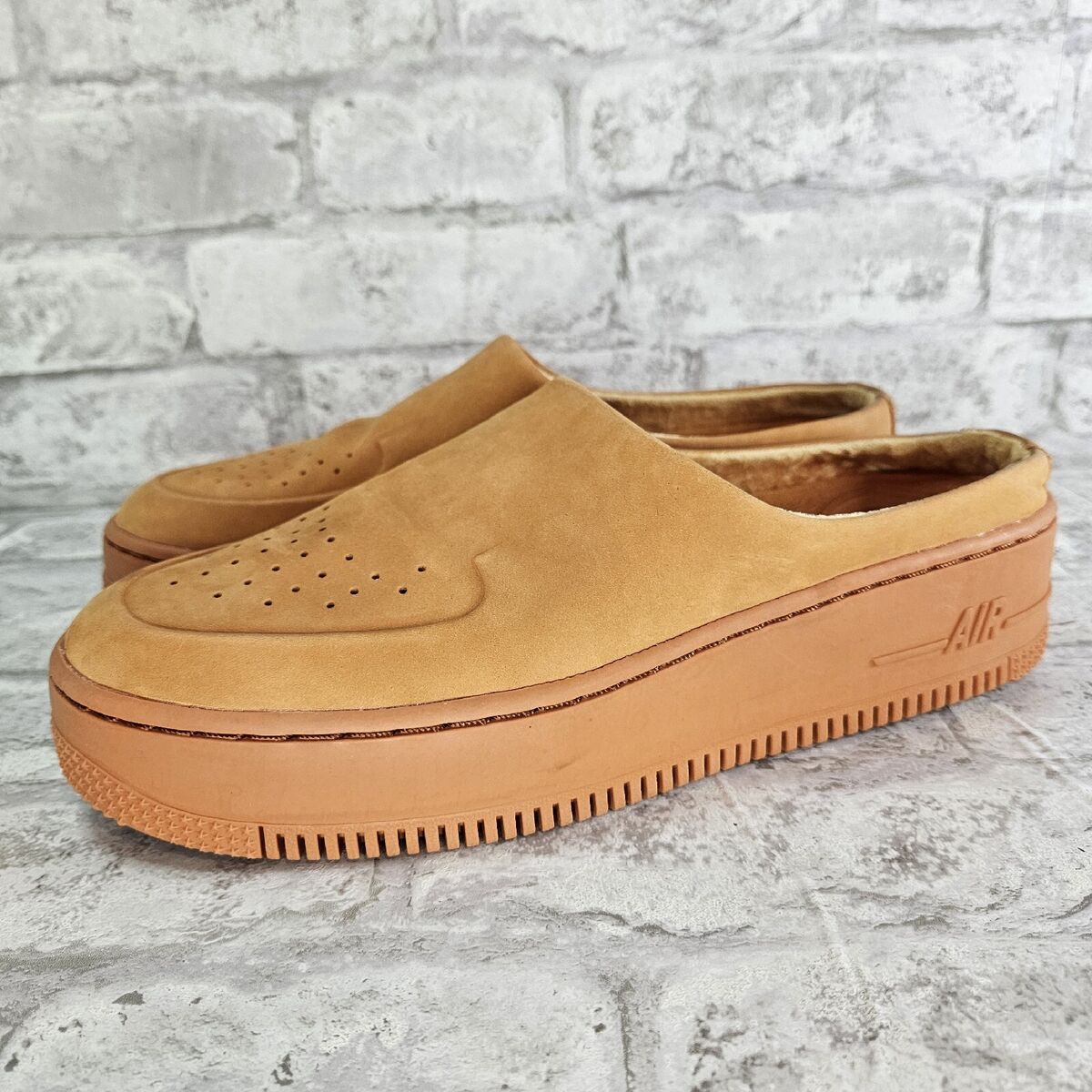 Nike Air Force 1 Lover XX Slip On Mules Cinder Orange AO1523 Nike Air Force 1 Lover XX Slip On Mules Cinder Orange AO1523