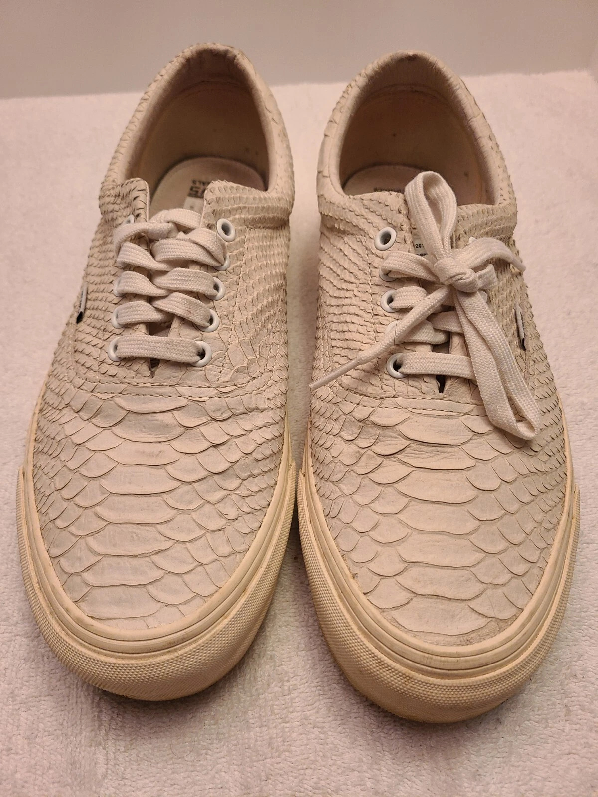 Vans x WTAPS x Supreme Anaconda White Size 13 Mens Excellent Used Condition Rare
