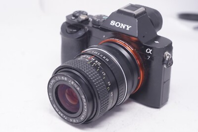 SONY E MOUNT ADAPTIERT 35MM F/2.5 CARL ZEISS FLEKTOGAN PRIME LENS ALL A7 NEX,A6000