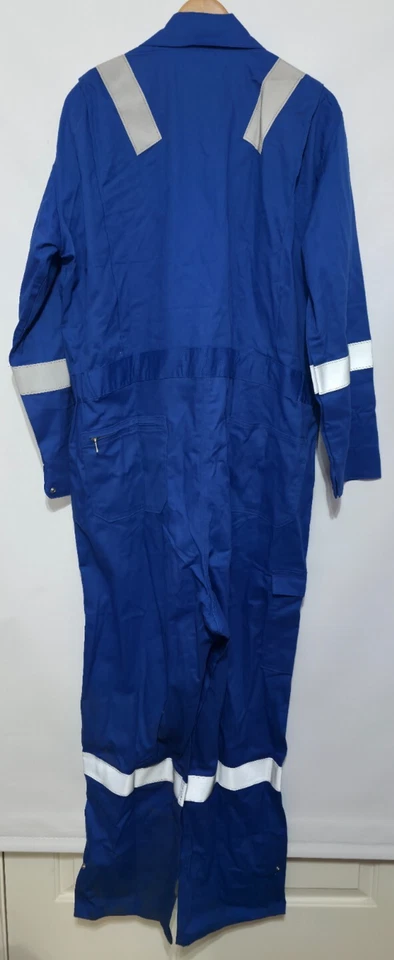 Nabors RPS Crude FR Flame Resistant Blue Coveralls Oil Gas Fire ~ XL ~ NWT - Image 2 of 3