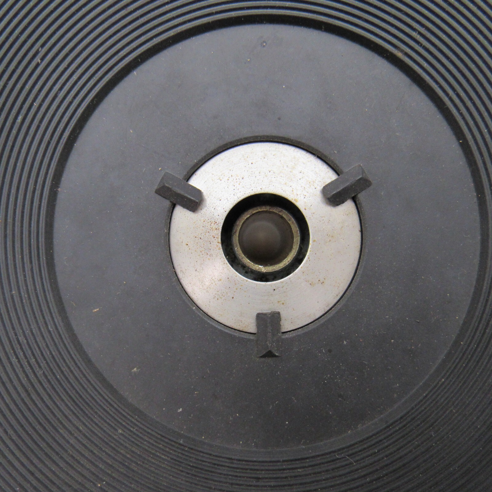 Dual 1019 Metal Platter & Rubber Record Mat OEM Turntable Piece Part