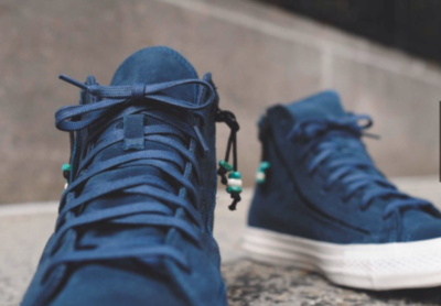 Size 9.5 - Converse Chuck Taylor Double Zipper High Moonlight Blue Converse Chuck Taylor Double Zipper Hi Moonlight Blue  main image 4