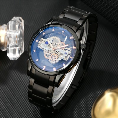 Montre d'affaires homme BESTWIN aiguilles lumineuses montres à