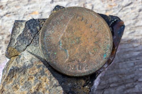 1902 Indian Head Cent, KM# 90a