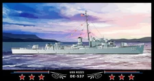 Navy Emporium USS Rizzi DE-537 Art Print