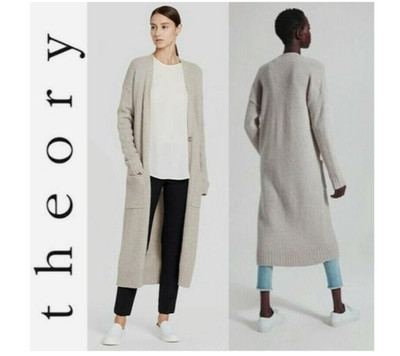 theory sweater coat