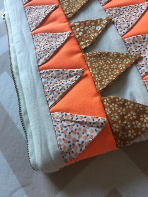 Stepptasche ausgefallene Stoffe, Handmade.