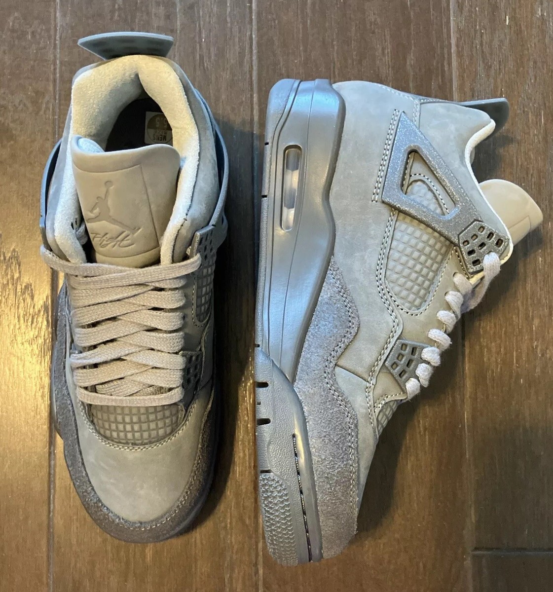 Size 5.5 - Air Jordan 4 Retro 2024 Paris Olympics Wet Cement