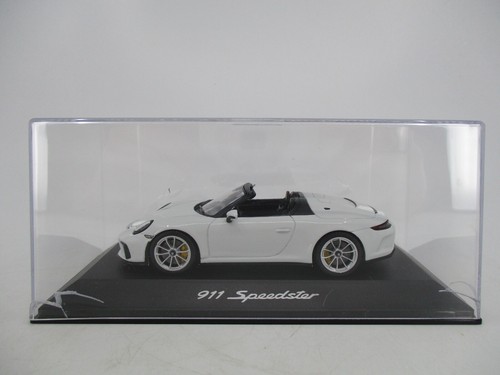 AW485 SPARK MINIMAX 1/43 1:43 PORSCHE 911 SPEEDSTER CABRIOLET REF 0201930K BLANC - Foto 9 di 18
