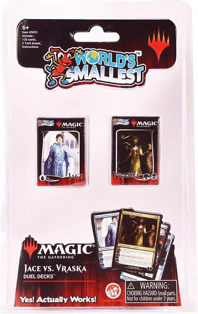mtg Jace vs Vraska World's Smallest ギャザ World's Smallest x Magic The Gathering - Jace vs. Vraska Duel