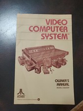 Vintage 1980 Atari Computer System Manual