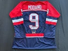 MIKE MODANO SIGNED BLUE RED HOCKEY JERSEY TEAM USA BAS COA
