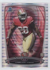 2014 Bowman Chrome Pulsar Refractor 176/271 Carlos Hyde #210 0b67