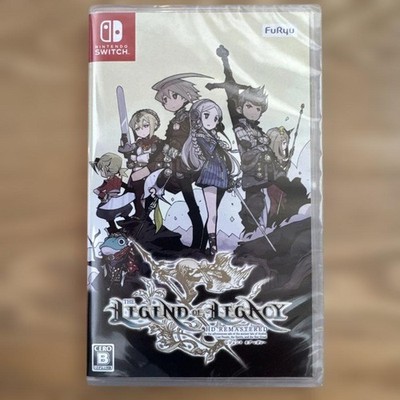 The Legend of Legacy HD Remastered FuRyu Nintendo Switch Video Game japan used