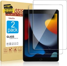 2 Pack Screen Protector for Ipad 9Th 8Th 7Th Generation 10.2 Inch,Tempered Glass