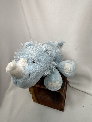 Ganz Webkinz Blue Rhino HM196 Plush Stuffed Animal Toy No Code 